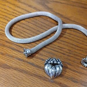 925 Sterling Silver Necklace ESPO Joseph Esposito 19.5